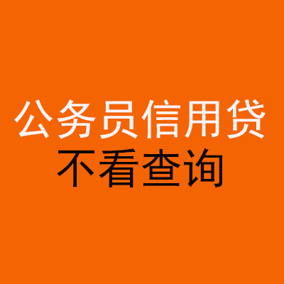二道公务员信用贷款